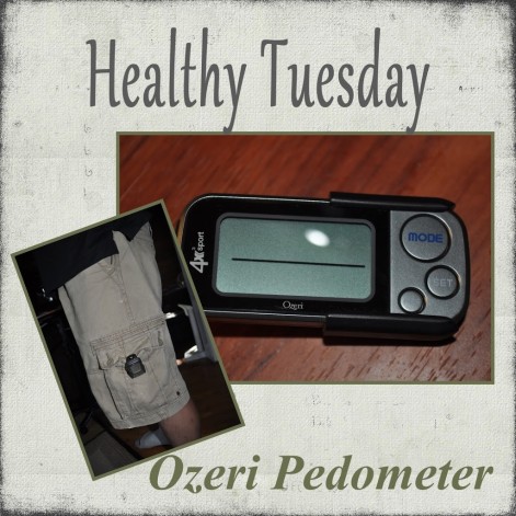 Healthy Tuesday – Ozeri Pedometer