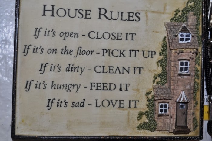 House Rules - Catch The Moment 365 for 2014
