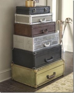 "Suitcase" Stacked Chest