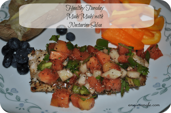 Mahi Mahi with Nectarine Salsa – Healthy Tuesday