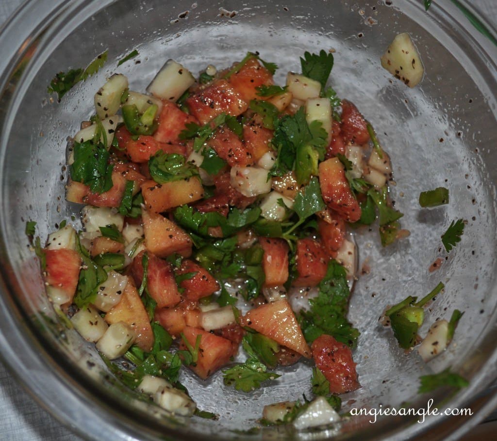 Mahi Mahi with Nectarine Salsa - Salsa