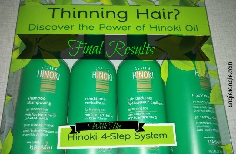 Hinoki 4-Step System for Thinning Hair - Final Results Header