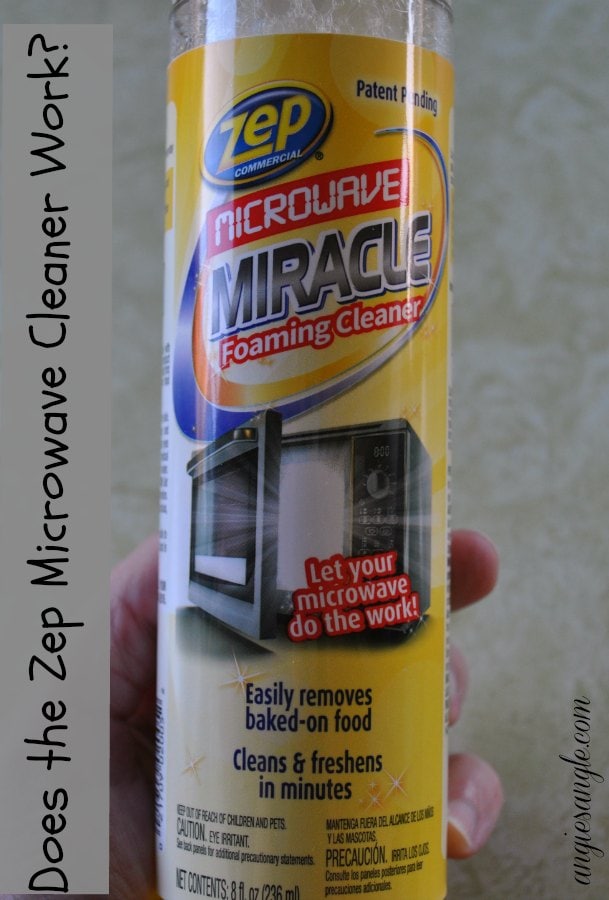 Zep Microwave Miracle Foaming Cleaner – Does it Work? #MicrowaveMiracle