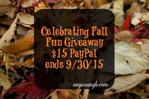 Celebrating Fall Fun Giveaway