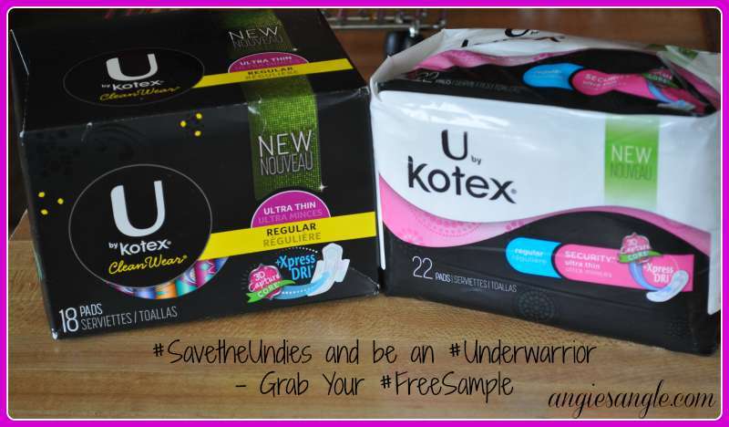 Save the Undies and Be An #Underwarrior with Kotex #SavetheUndies