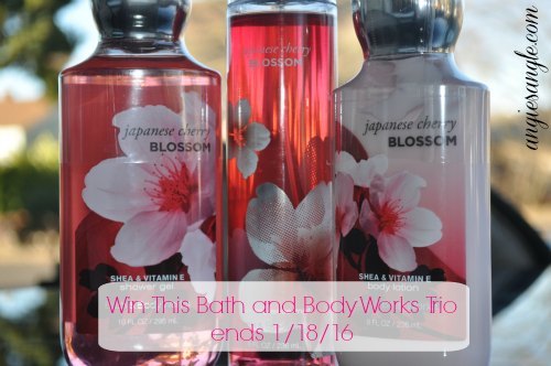 Jeepers, Its January Blog Hop - Bath and Body Works Trio