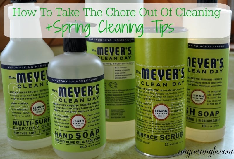 How To Take The Chore Out Of Cleaning +Spring Cleaning Tips
