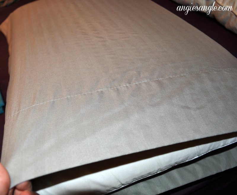 Silky Softness Of Mellanni Sheets - Pillow Case Up Close