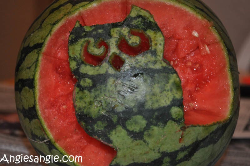 Catch the Moment 366 Week 23 - Day 161 - Watermelon Carving