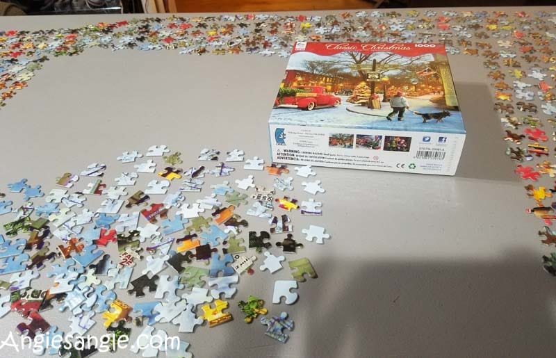 Catch the Moment 366 Week 49 - Day 341 - Jigsaw Puzzle Time