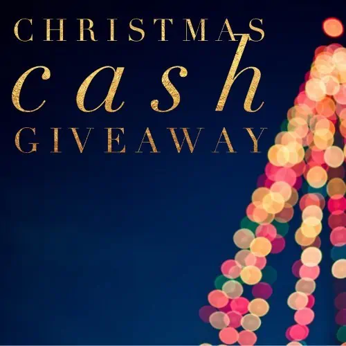 Christmas Cash Giveaway ends 1/7/17
