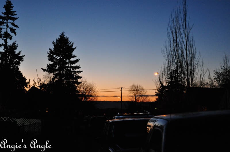 2017 Catch the Moment 365 Week 1 - Day 6 - Winter Sunset