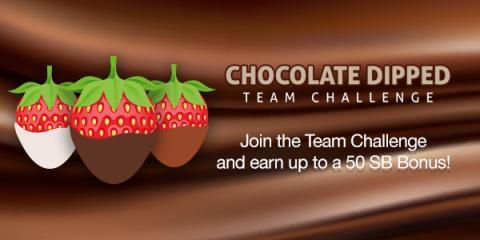 Chocolate Dipped Team Challenge with Swagbucks