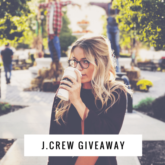 February J. Crew Giveaway ends 3/1/17