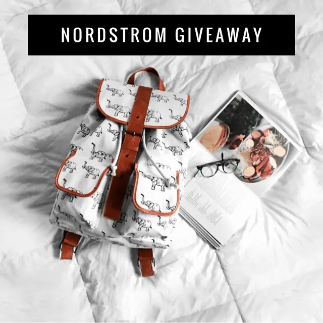 February Nordstrom Insta Giveaway ends 3/14/17