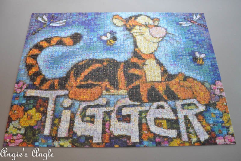 2017 Catch the Moment 365 Week 10 - Day 64 - Tigger Puzzle done