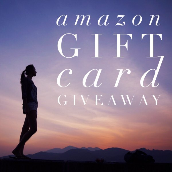 April Amazon Giveaway ends May 10, 2017
