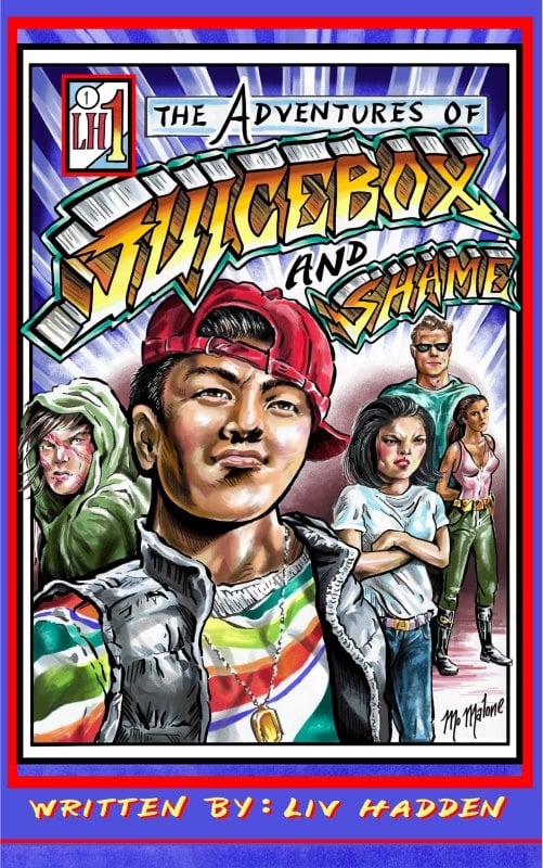The Adventures of Juice Box and Shame by Liv Hadden #ad