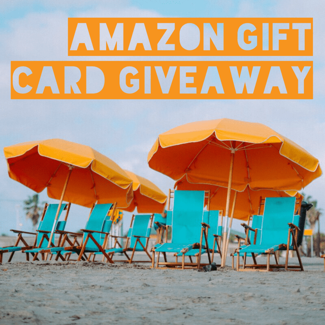 July Amazon Giveaway ends August 18, 2017