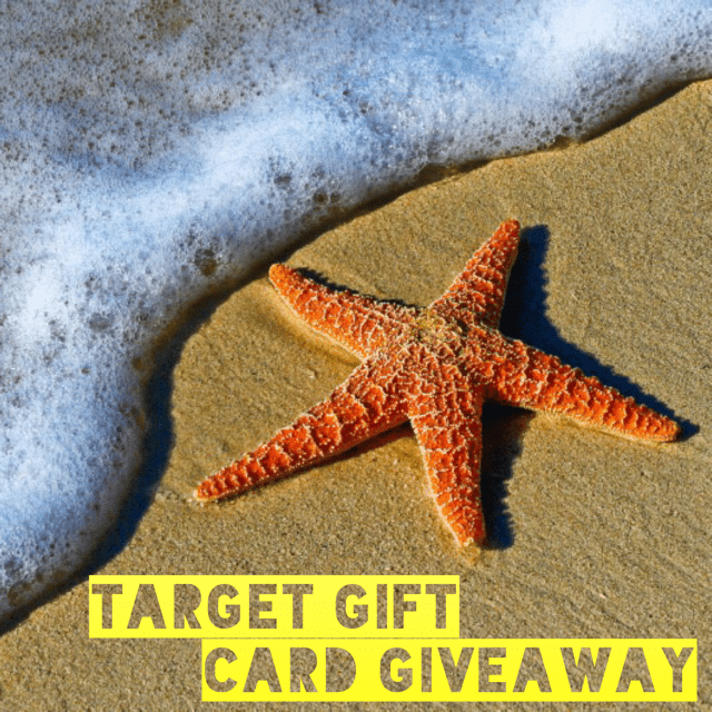 July Target Giveaway ends August 4, 2017
