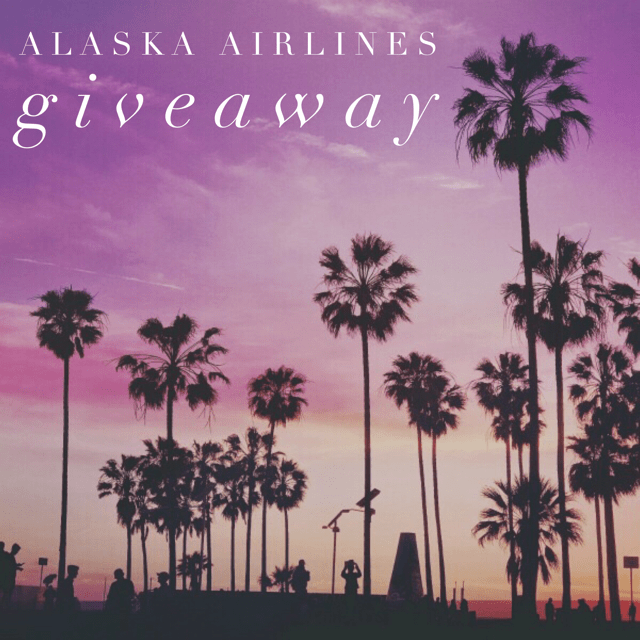 August Alaska Airlines Giveaway ends September 12, 2017