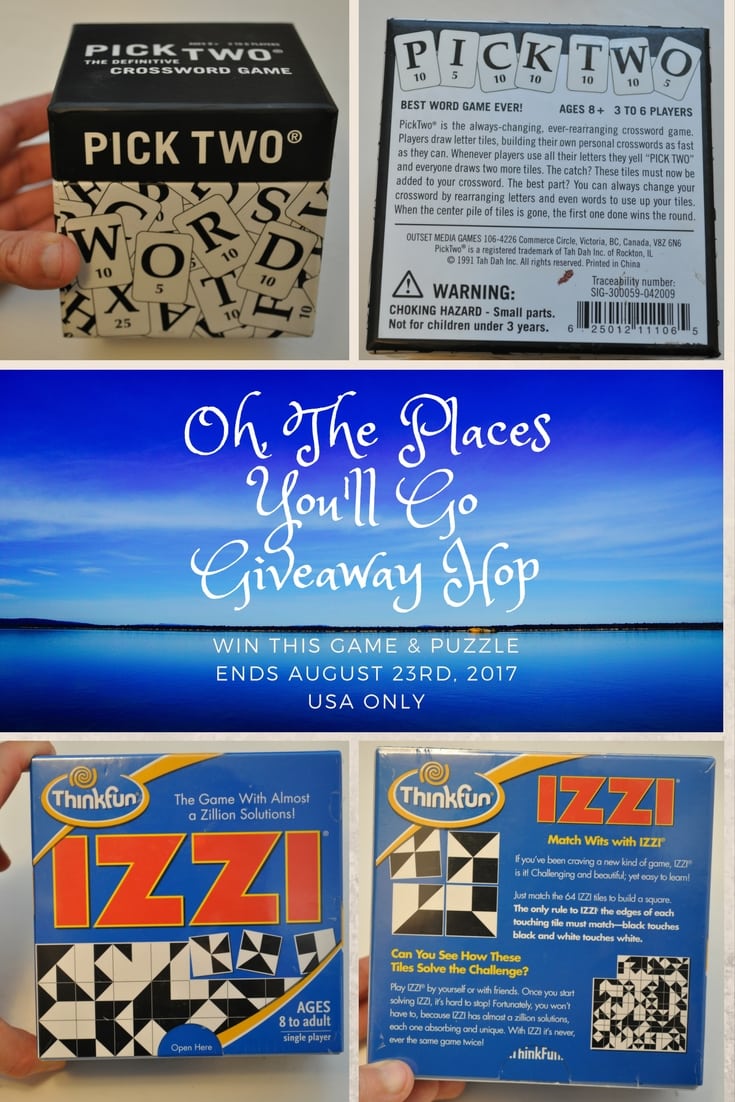 Crossword Game and Puzzle Giveaway ends August 23, 2017