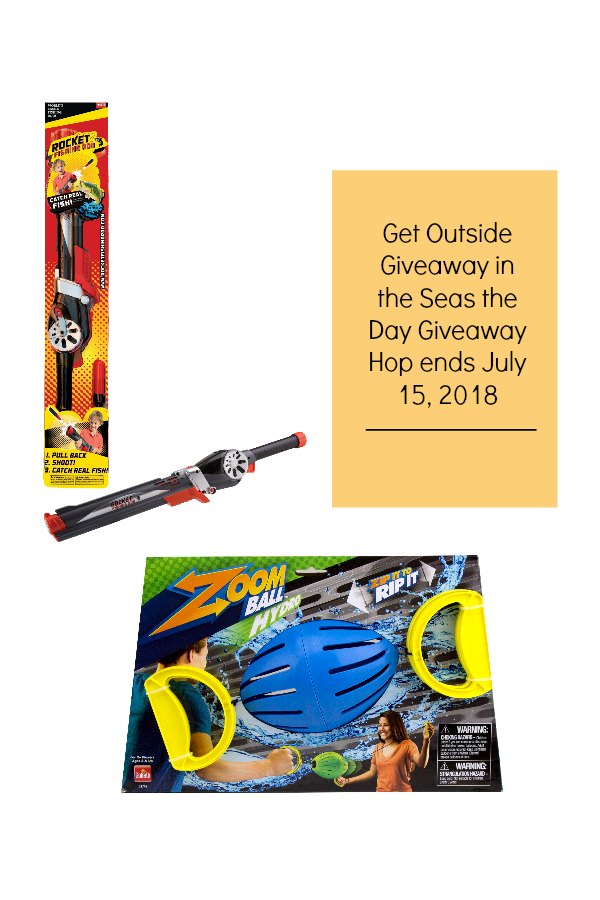 Get Outside Giveaway in the Seas the Day Giveaway Hop ends July 15, 2018