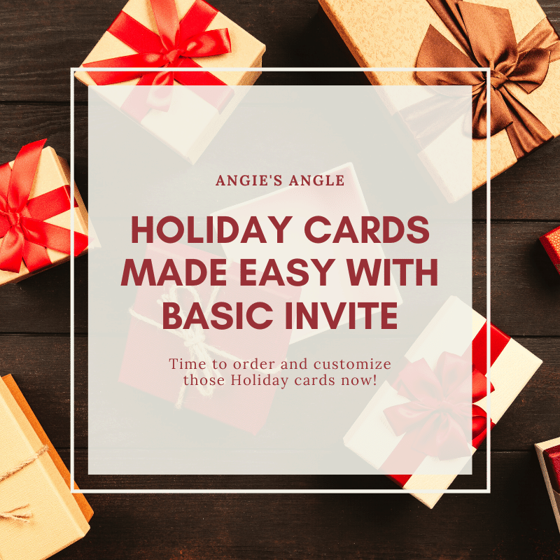 Holiday Cards Made Easy with Basic Invite