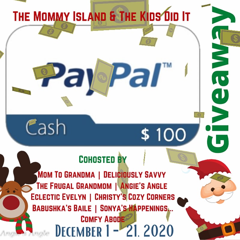 Time for the December $100 PayPal Giveaway