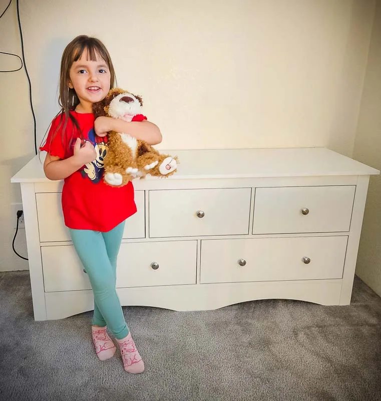 Ebern Designs 5-Drawer Wooden Dresser-4