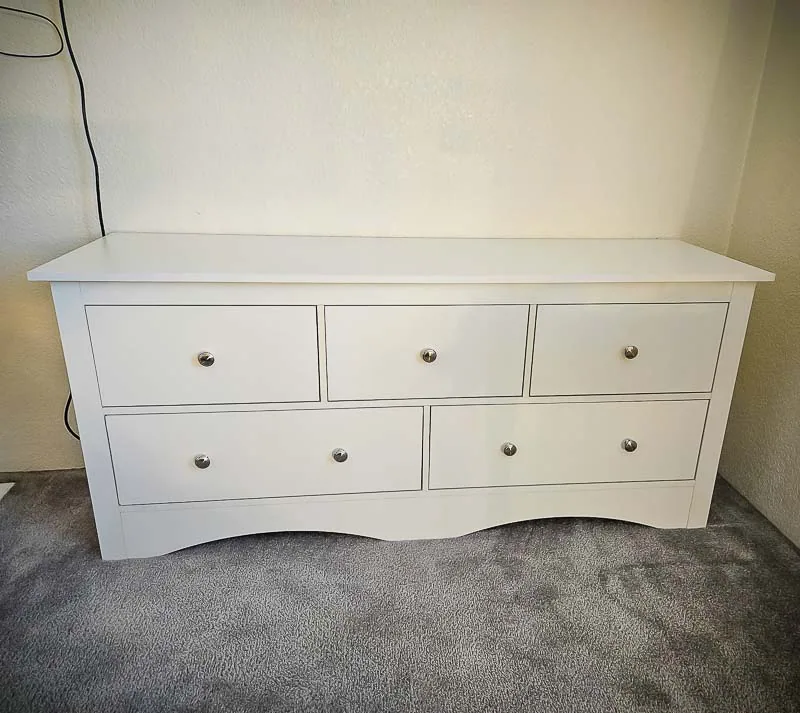 Ebern Designs 5-Drawer Wooden Dresser