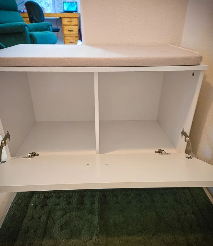 Latitude Run Entryway Storage Bench with Hanging Rack (2 of 5)