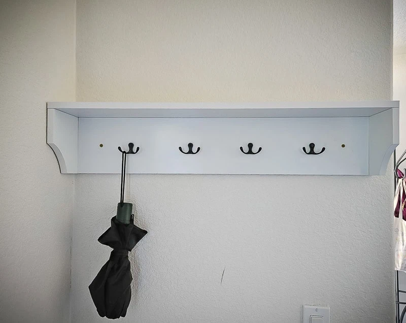 Latitude Run Entryway Storage Bench with Hanging Rack (5 of 5)