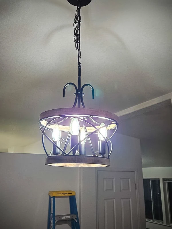 Mercer41 - 4 - Light 13- Vintage Lantern Pendant Light For Farmhouse-2