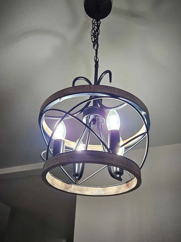 Mercer41 - 4 - Light 13- Vintage Lantern Pendant Light For Farmhouse