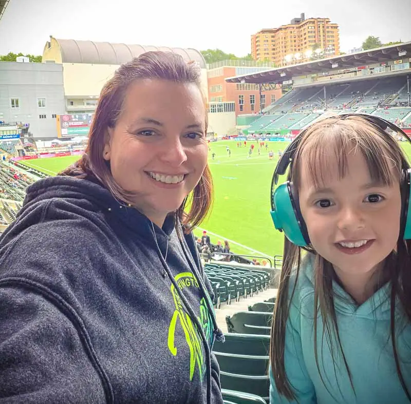 Lily Portland Thorns Game