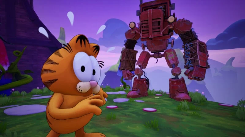 new-video-game-for-garfield - First Boss