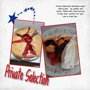 Private Selection Pie