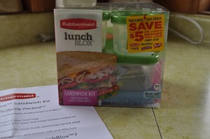 Rubbermaid LunchBlox Sandwich Kit 3