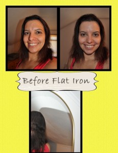Dry Hair Before Flat Iron