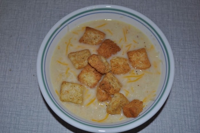 Cauliflower-Cheese Soup Recipe