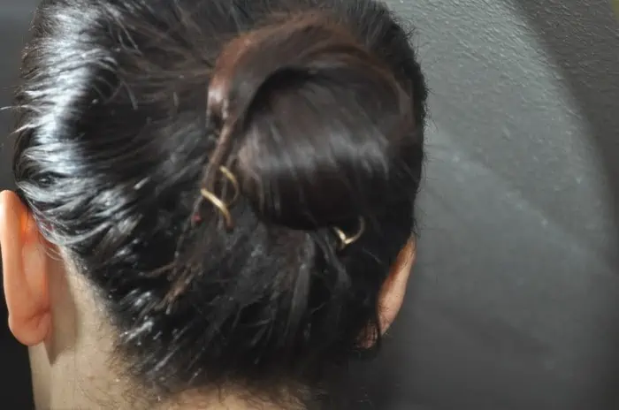 angie's angle hair knot
