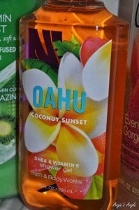 Bath & Body Works Oahu Coconut Sunset body wash