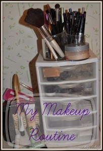 Routine of my Makeup - The whole set up