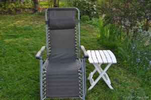 Day 119 - My outdoor reading-relaxing area