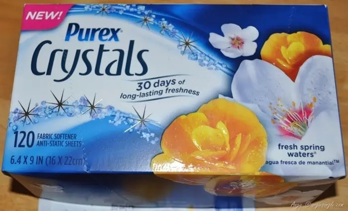 Let Purex Crystals Dryer Sheets Take Care of your Clothes +Giveaway ends 5/21 at 8p.m. (PST)