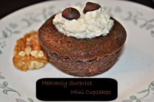 Heavenly Surprise Mini Cupcakes