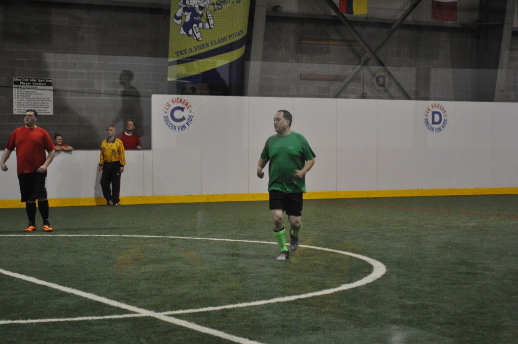 Jason at Indoor Soccer