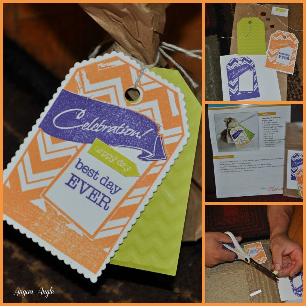 Spellbinders Celebrations Collection Review - Best Day Ever Treat Bag