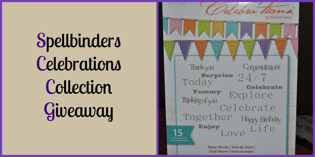 Spellbinders Celebrations Collection Review - Giveaway